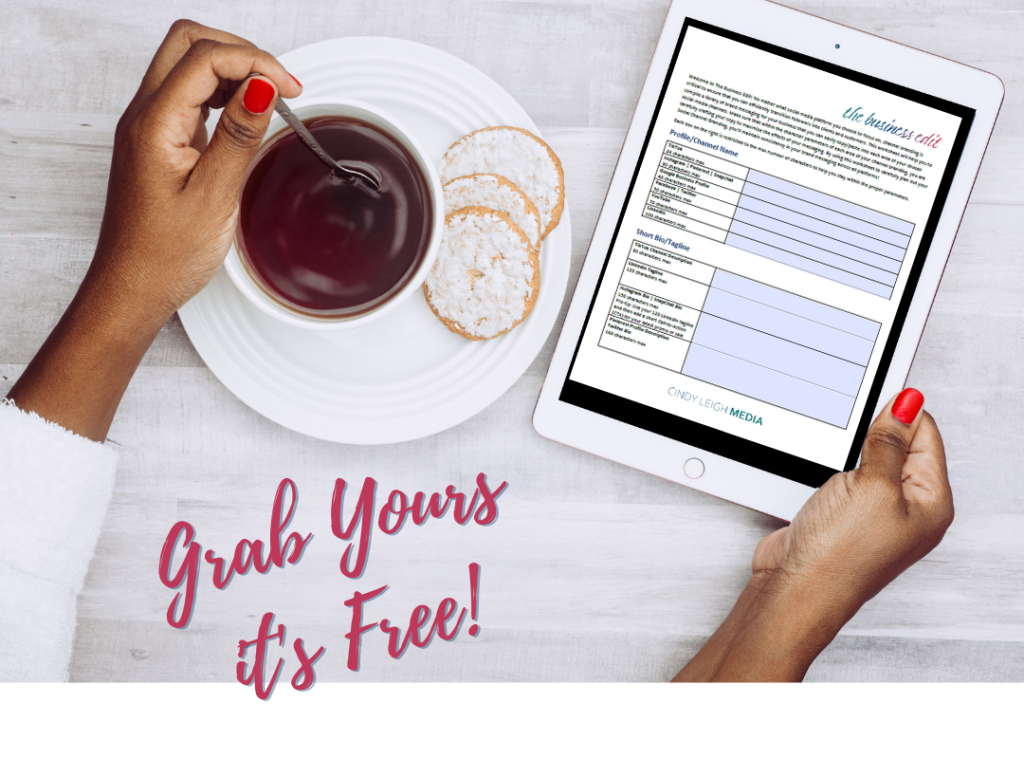 grab your free business edit worksheet