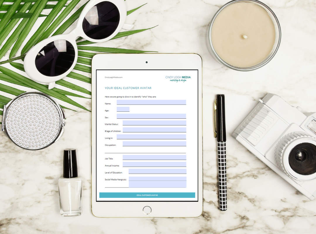 Ideal Customer Avatar Worksheet Download